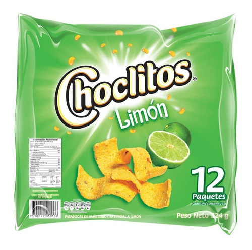 Choclitos Limon *27gr X 12 