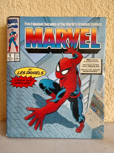 Marvel Historia Comics Enciclopedia Vintage 1991 Inglés 