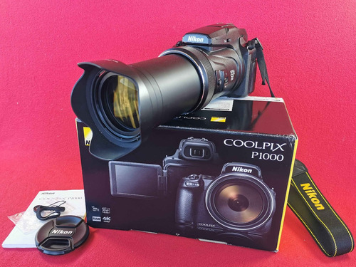  Nikon Coolpix P1000 Con Kit Profesional Incuído