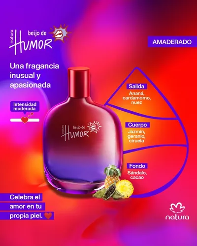 Perfume humor natura hombre hotsell