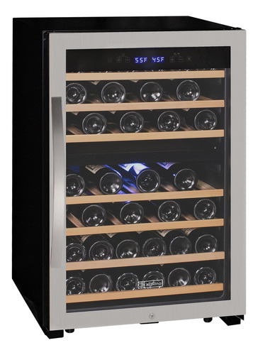 Allavino Kwr47d-2sr Refrigerador De Vino, 47 Botellas, Acero