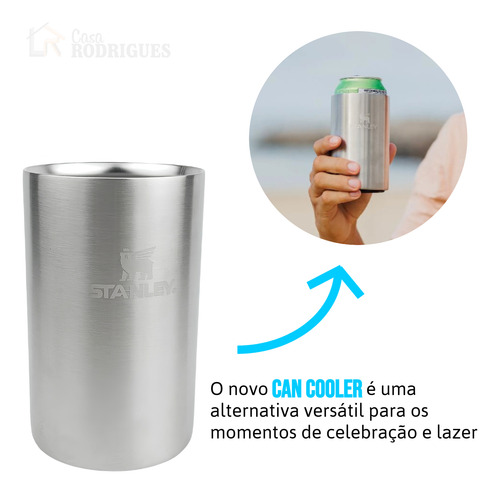 Copo Porta Lata Térmico Cooler 295ml Stanley Original 8313