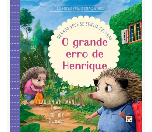 O Grande Erro De Henrique | Lauren Whitman, De Lauren Whitman. Editora Fiel, Capa Dura Em Português