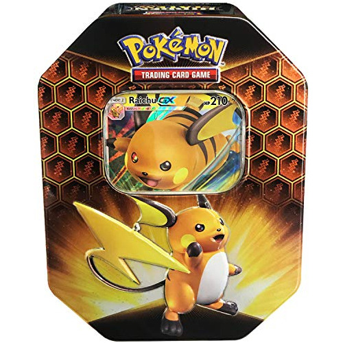 Pokémon Destinos Ocultos Gx Tin Raichu