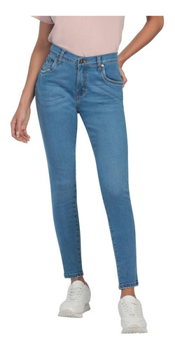 Pantalón Jeans Skinny Cintura Alta Lee Mujer 342