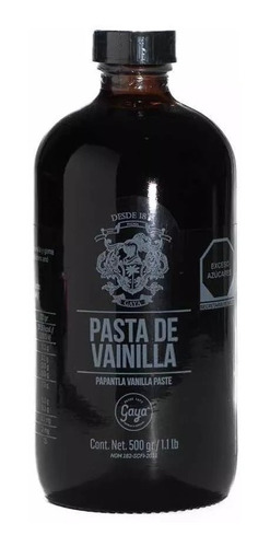 Pasta De Vainilla Natural Granos De Vainilla Pura 500 Ml