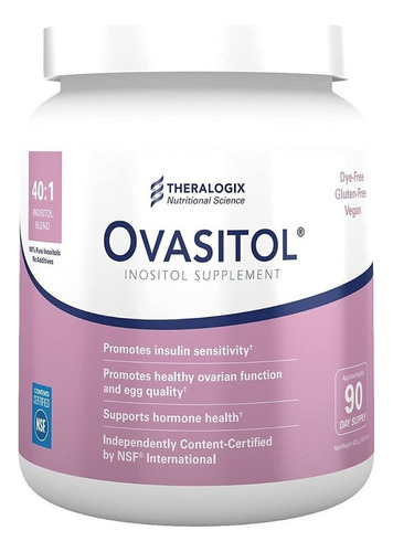 Ovasitol Inositol Precision Menstrual Funcion Ovarica 90d