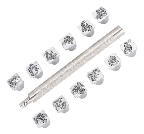 Leather Stamper, Herramienta Perforadora Para Estampado, 12