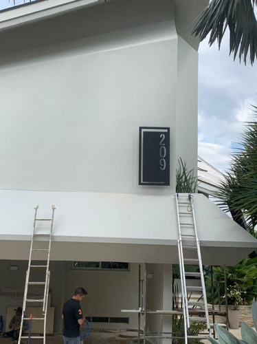 Placa/painel Em Aço Corten - 80cm X 40cm