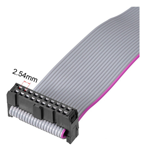 Qc Compatible Cable Plano Flexible Idc Fc A Fc 20 Pines