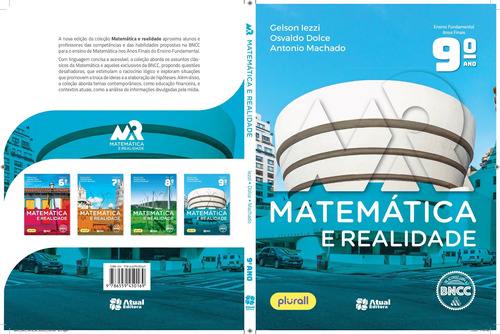 Matemática e realidade - 9º Ano, de Iezzi, Gelson. Editora Somos Sistema de Ensino, capa mole em português, 2021