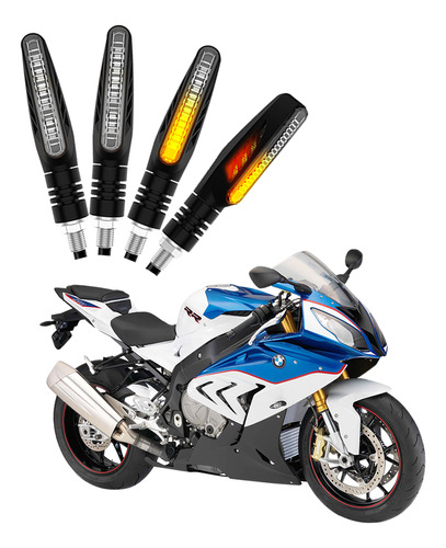 Kit 4 Setas Sequenciais P25b Bmw S 1000rr 2013 2014 2015