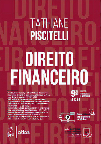 Direito Financeiro, De Piscitelli, Tathiane. Editora Atlas Em Português