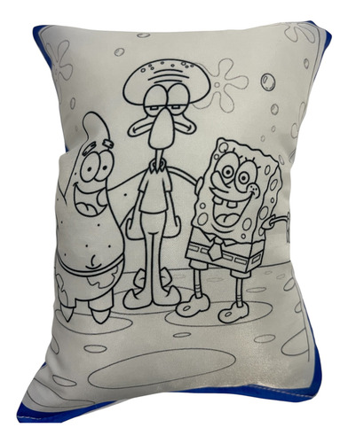 Souvenir Bob Esponja Para Pintar 20x14 X 20 U