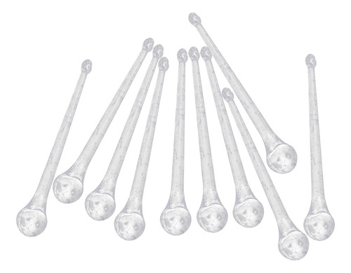 10 Piezas De Cristal Colgante De Gota De Lluvia Piezas De