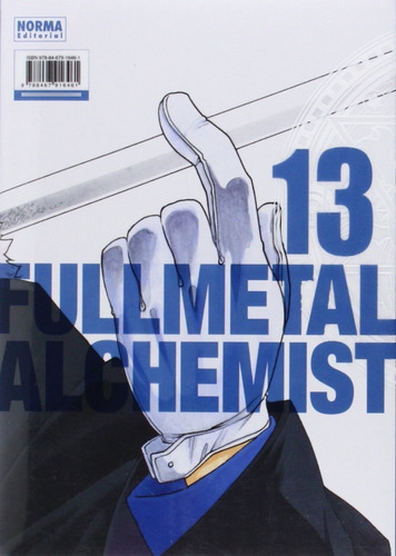 Fullmetal Alchemist Kanzenban No. 13, De Hiromu Arakawa. Editorial Norma Comics, Tapa Blanda En Español, 2015