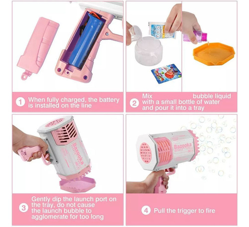 Máquina De Burbujas De 69 Agujeros | Bazuc Outdoor Toys