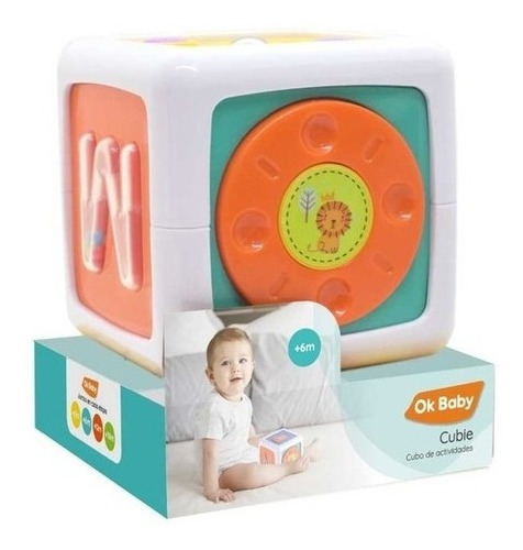 Cubo Didactico Con Actividades Bebe Ok Baby Okbb0239