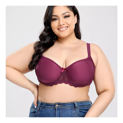 Zy Sujetador Para Mujer Talla Grande Sin Costuras Perfecto