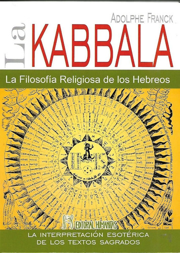 Libro La Kabbala  Filosofia Religiosa De Los Hebreos