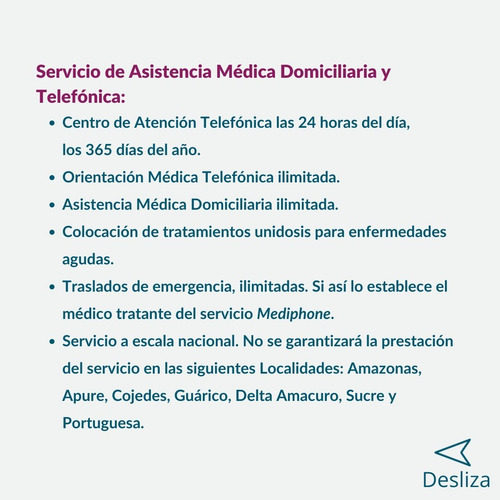 Imagen 4 de 4 de Seguro De Accidentes Personales Suma Asegurada $2.000