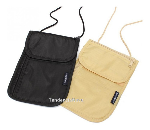 Imagen 4 de 6 de Canguro/bolso De Seguridad Para Viajes - Cuello