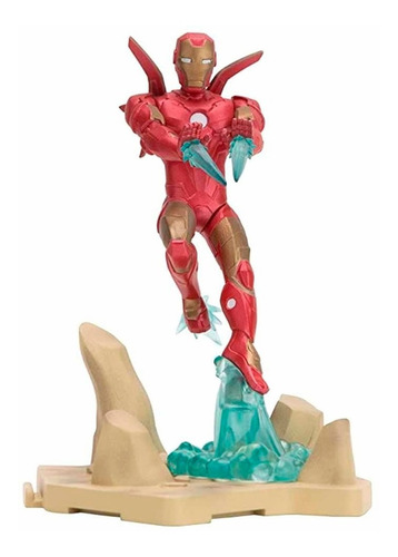 Figura Zoteki Oficial Marvel Avengers Iron Man 004 - 10cms