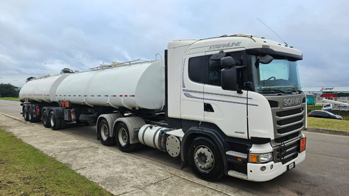 Scania R440 6x4 Bug Leve Ano17 Aut +bitanque Gotti 44mil Lts
