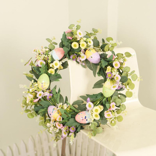 Corona De Pascua Primavera De Pascua De Huevo De Pascua Coro