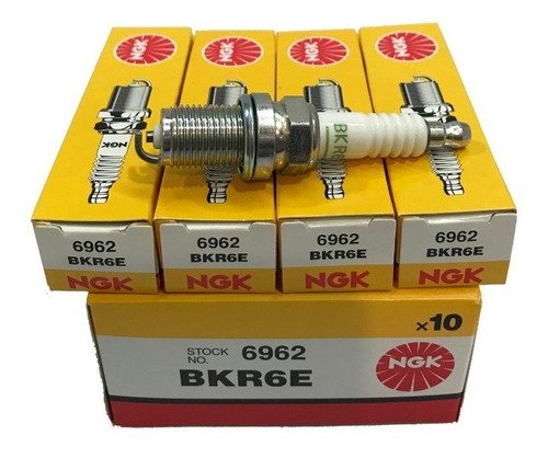 Juego Bujias Ngk Vw Gol Trend 1.6 8v Bkr6e