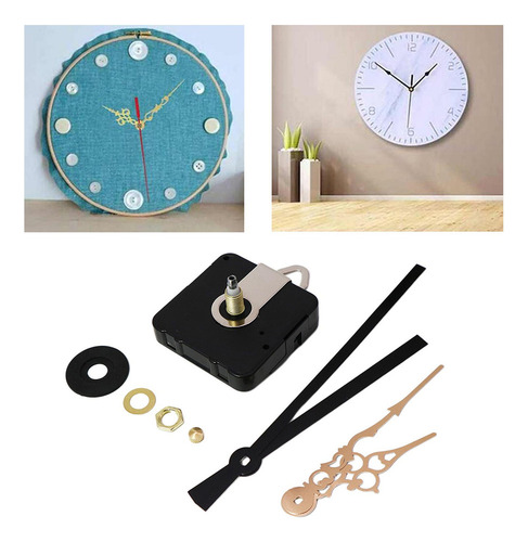 1 Pieza De 24 Horas De, Reloj De Pared Diy, Mecanismo De