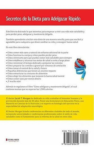Secretos De La Dieta Para Adelgazar Rapidoo..., De T. Morgan, Dr. Ja. Editorial Imagen En Español