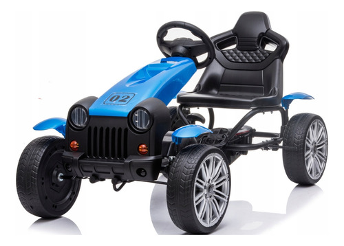 Carro Chachicar A Pedal Go Kart Niños 4x4 Jeep Grande