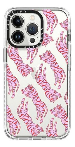 Funda Casefity Tigres Rosa Para  iPhone 13 Pro