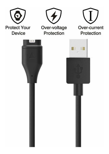 Threeeggs - Cable De Carga Para Reloj Inteligente Garmin Ins