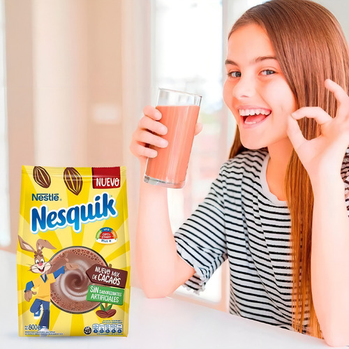 Cacao en polvo Nesquik Nestlé 800g
