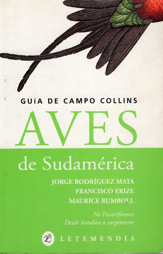 Aves De Sudamérica Guía De Campo Collins