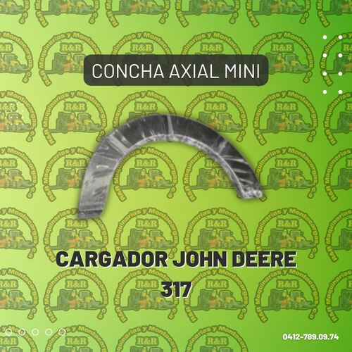 Concha Axial Mini Cargador John Deere 317