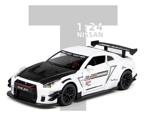 Gtr R35 Rapido Y Furioso Miniatura Metal Autos 1:24