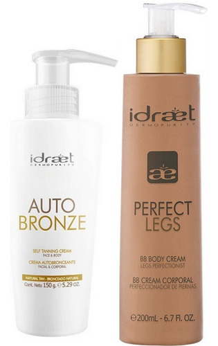 Idraet Duo Magico Autobronceante + Perfeccionador Piernas