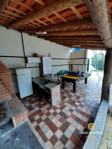 Chácara Com 500 M² - Casa Com 2 Dormitórios - Jardim Estância Brasil - Ch72
