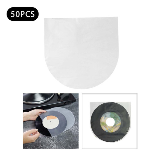 Fundas Interiores Para Discos De Vinilo, 7 Pulgadas