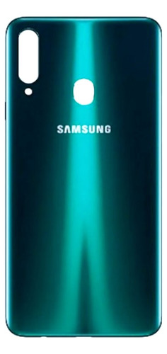 Tapa Trasera Compatible Con Samsung Galaxy A20s Verde 