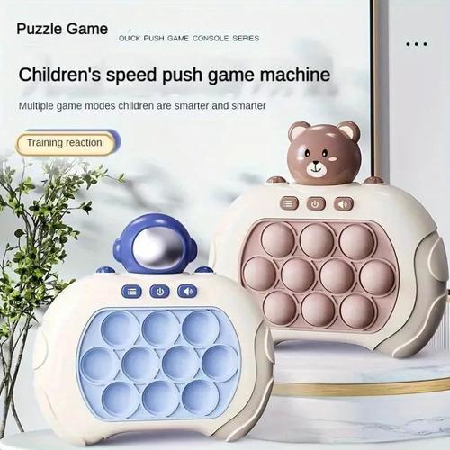 Juguetes Sensoriales Bubble Pop Relief Stress Quick Push Gam