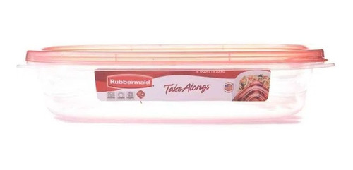 Contenedor Plastico Rubbermaid Take Along 950ml Con Tapa 