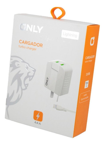 Cargador Usb Only Para iPhone 3.1a 2 Usb Con Cable