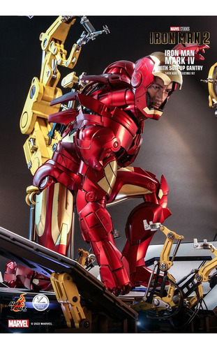 Hot Toys 1/4 De Escala Iron Man Mark Iv (deluxe Edition)