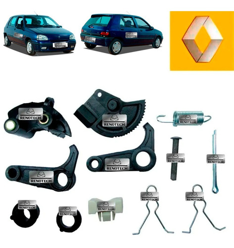 Kit Reparo Pedal Embreagem Clio Ate 99 Catraca 37050-kit