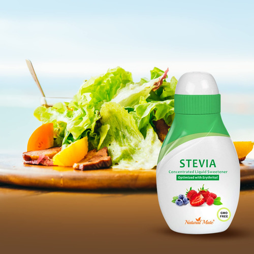 Edulcorante Líquido Concentrado De Stevia 40 Ml Paquete De 2