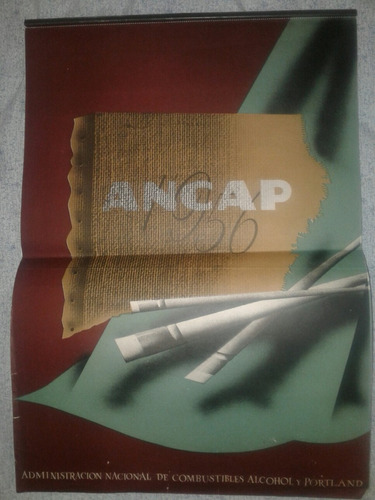 Antiguo Almanaque De Ancap 1956